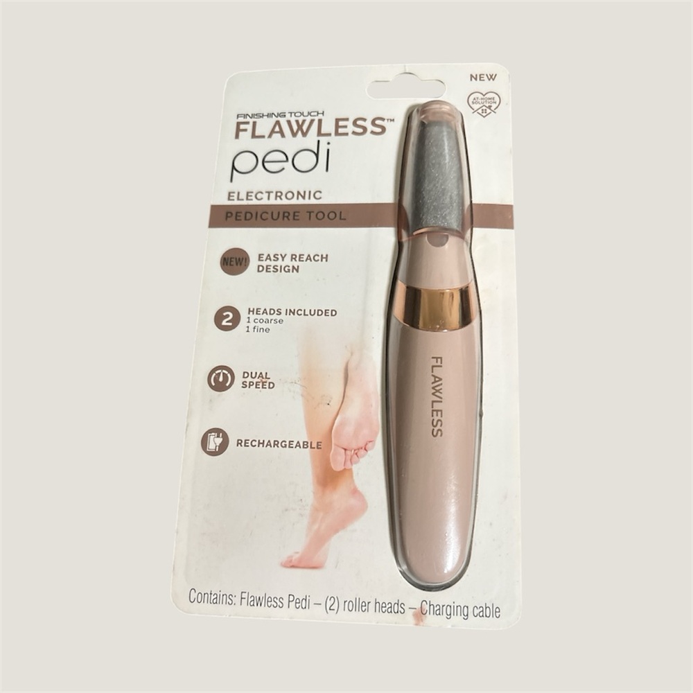 Flawless Pedi Electronic Pedicure Tool - Rose Gold